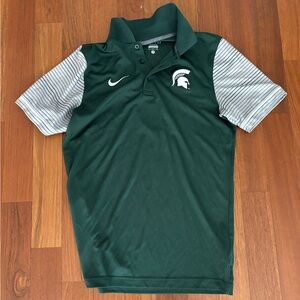 Michigan State Dri Fit Polo